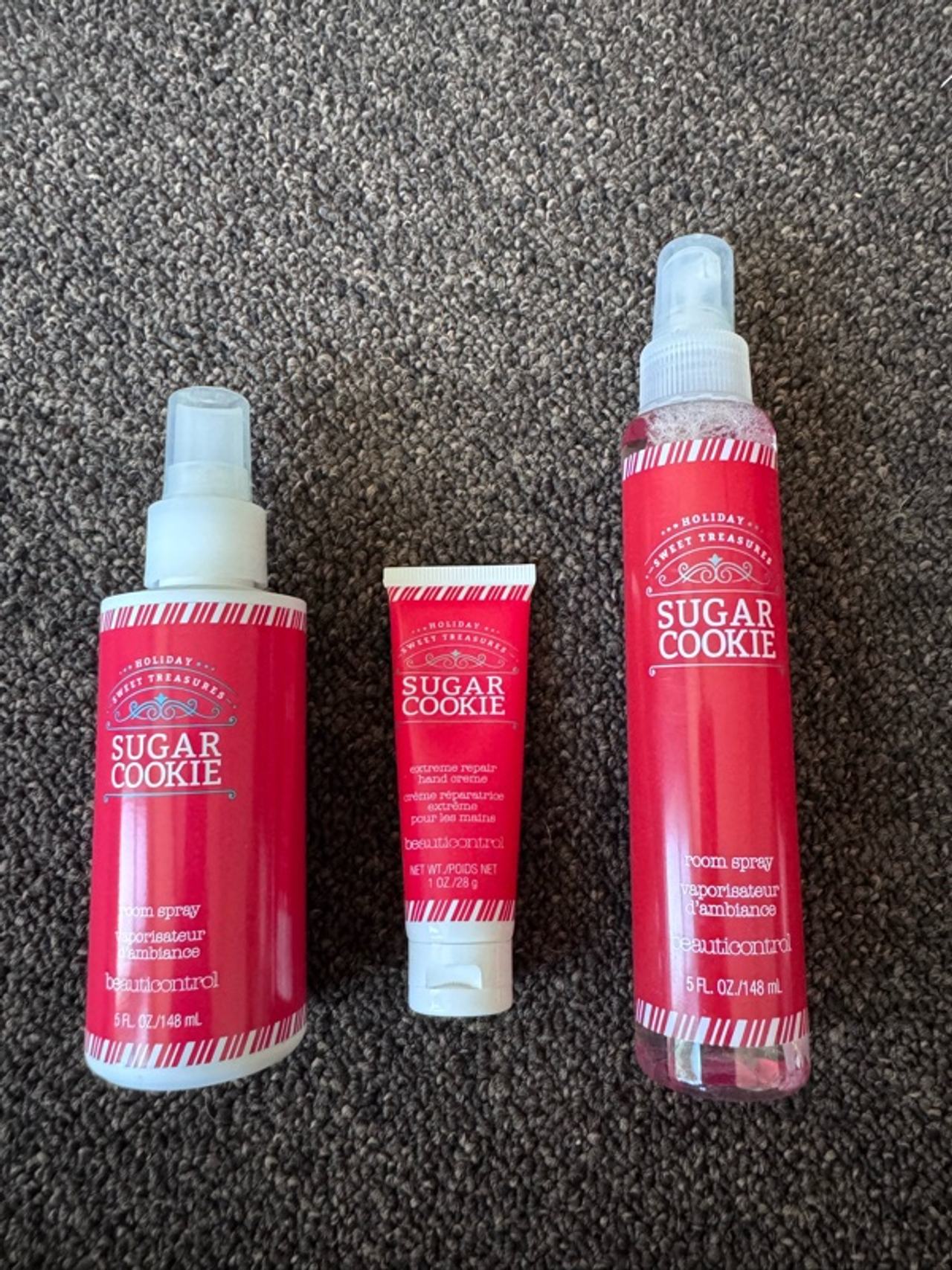 Beauticontrol Holiday Sweet Treasures Sugar Cookie Room Spray - Creme