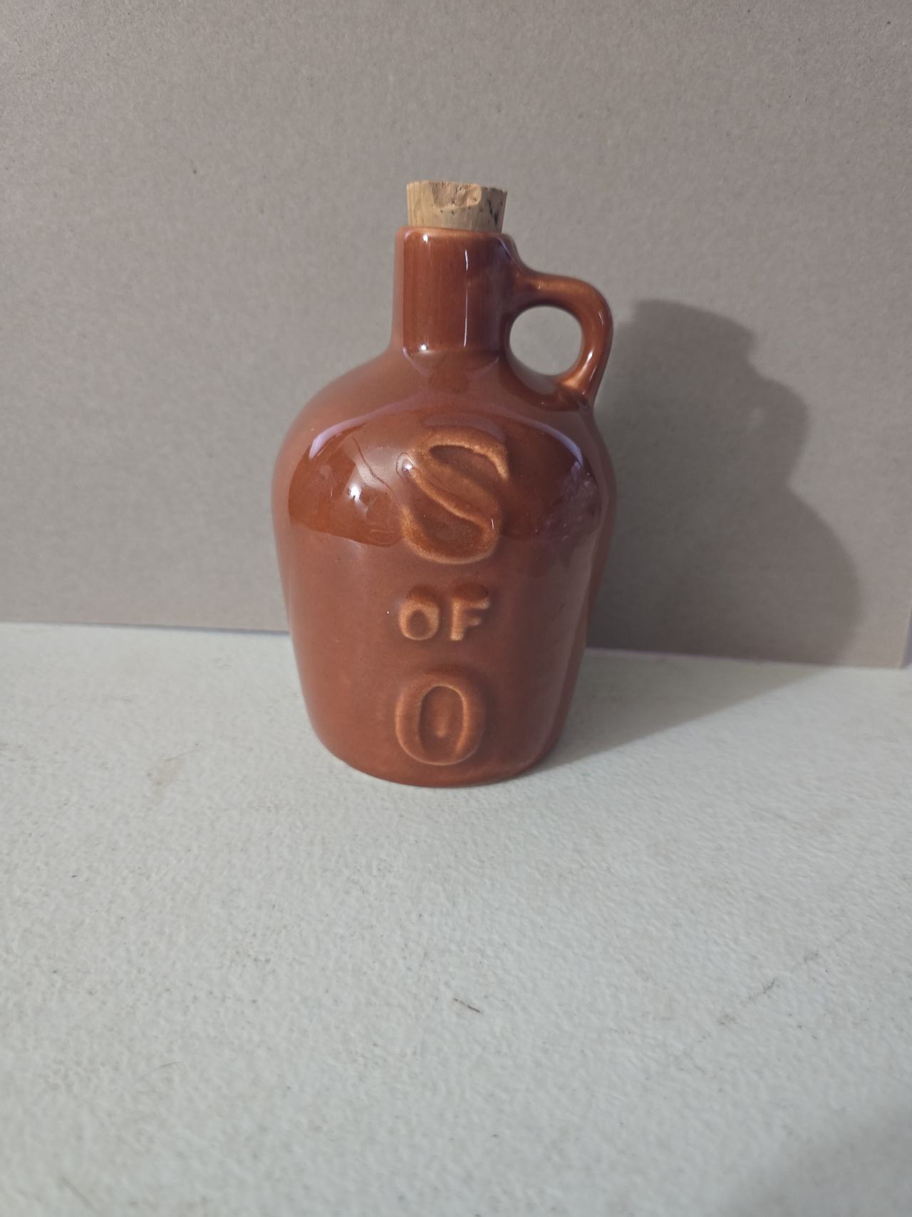 McCormick Soul of Oats Vintage Ceramic Mini Jug
