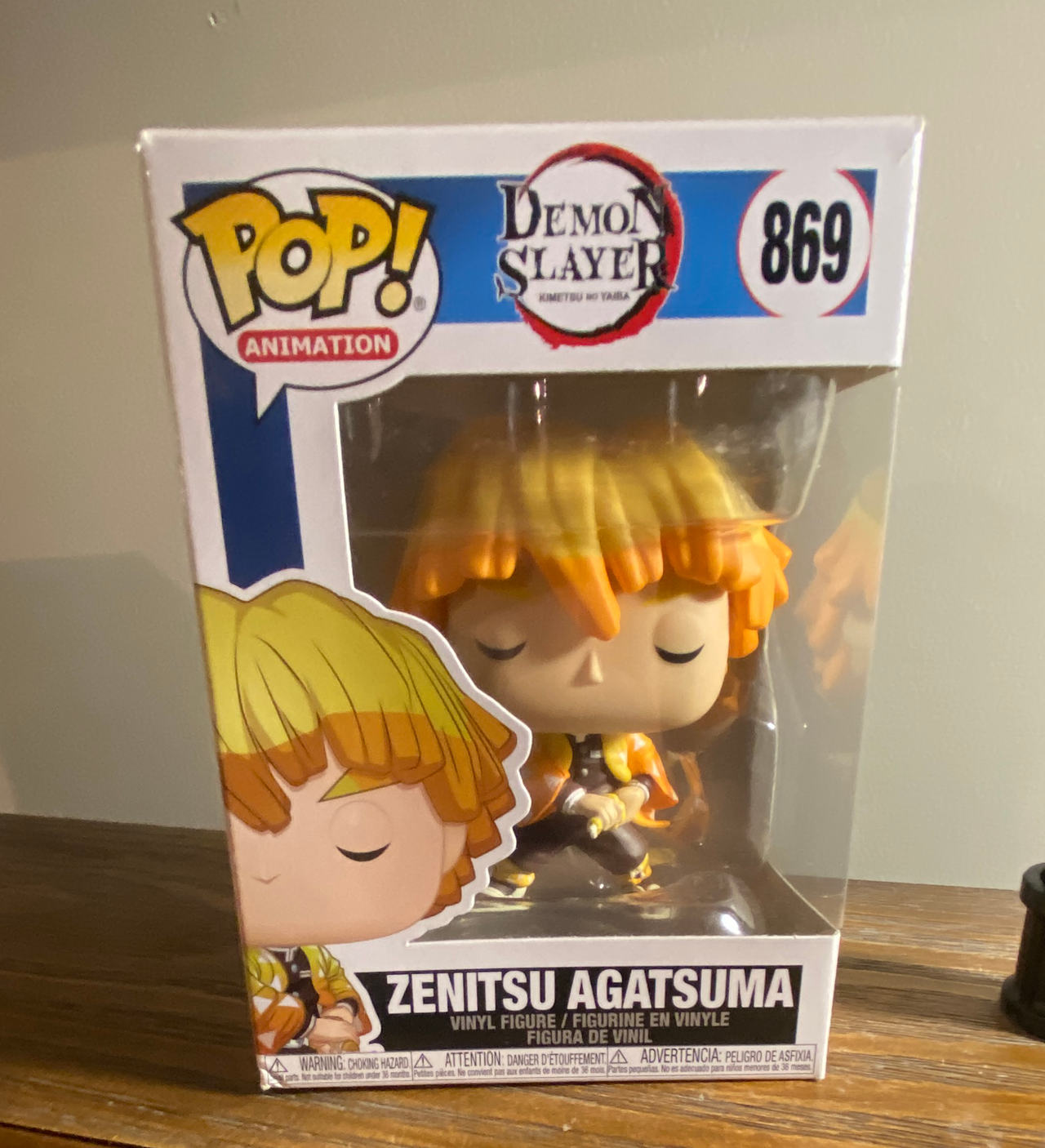 Funko Pop! Animation: Demon Slayer - Zenitsu Agatsuma #869