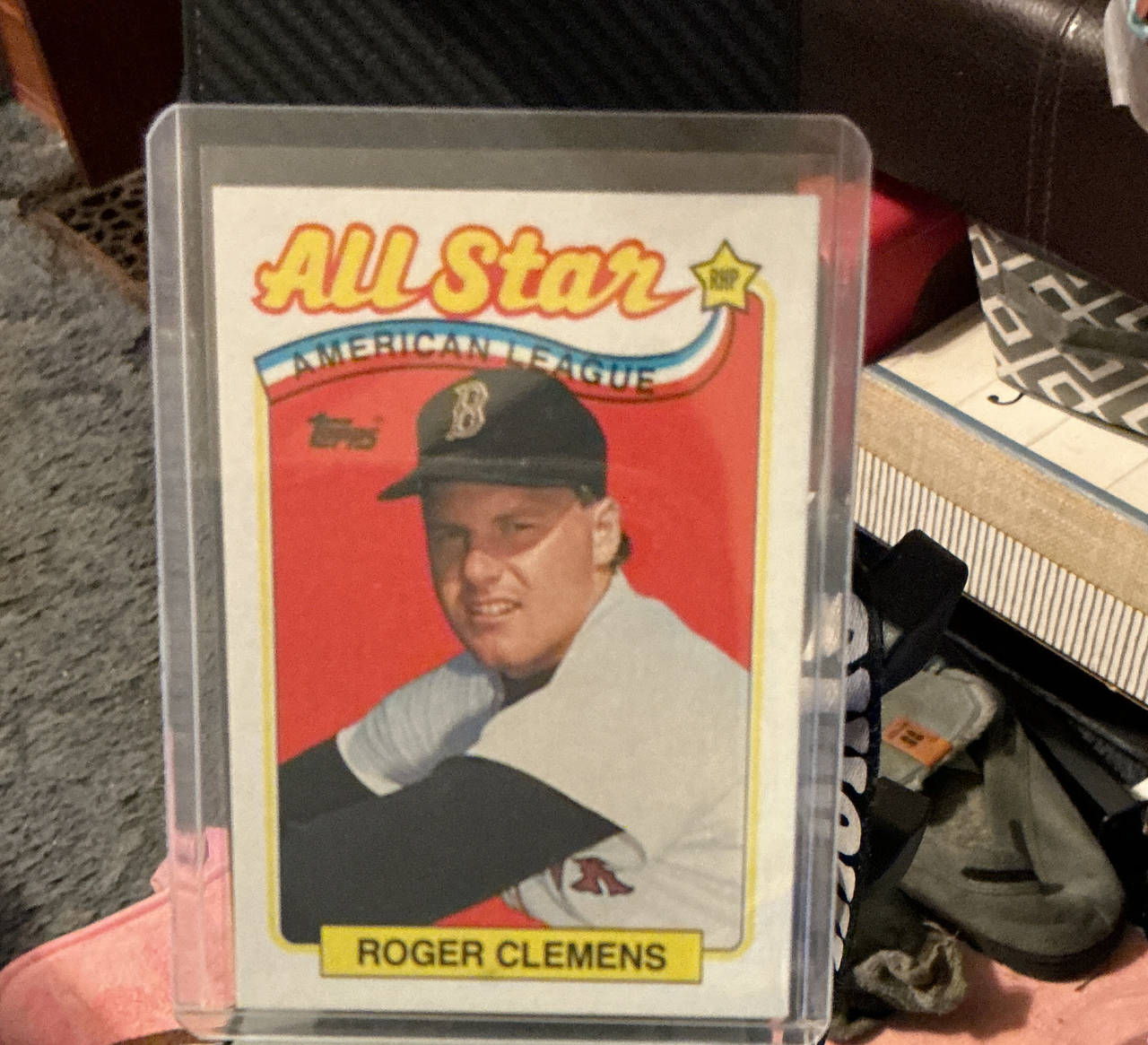 1987 Topps Roger Clemens All Star #611