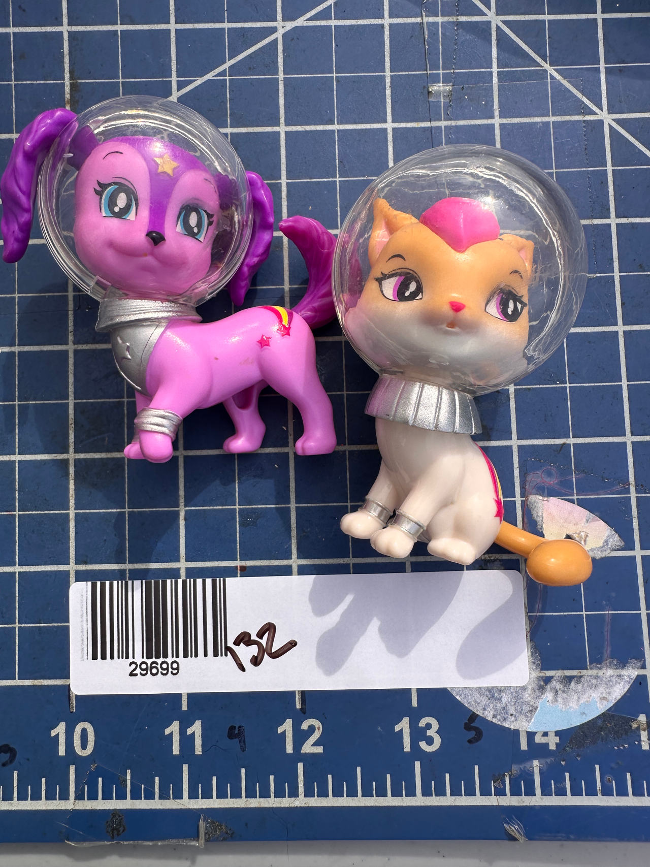 Barbie Star Light Adventure Galaxy Pup and Cat Figures 132-99