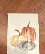 Three Pumpkins print - Image 1