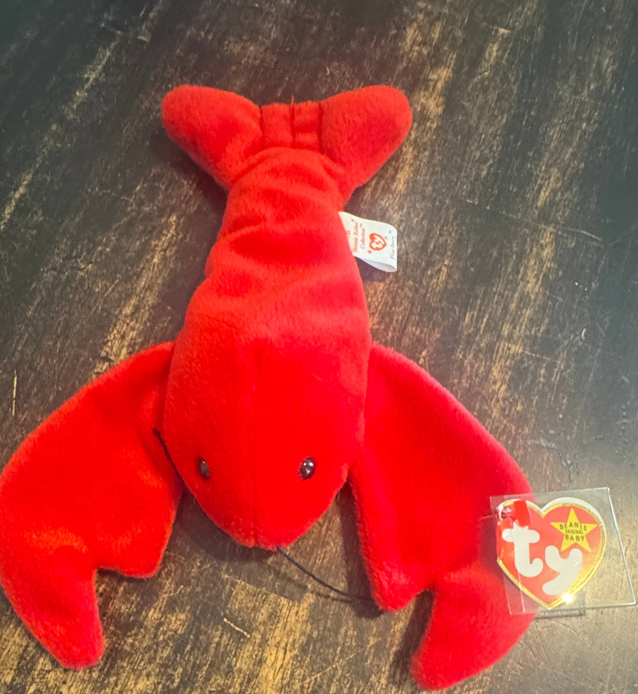 Ty Beanie Baby Pinchers the Lobster