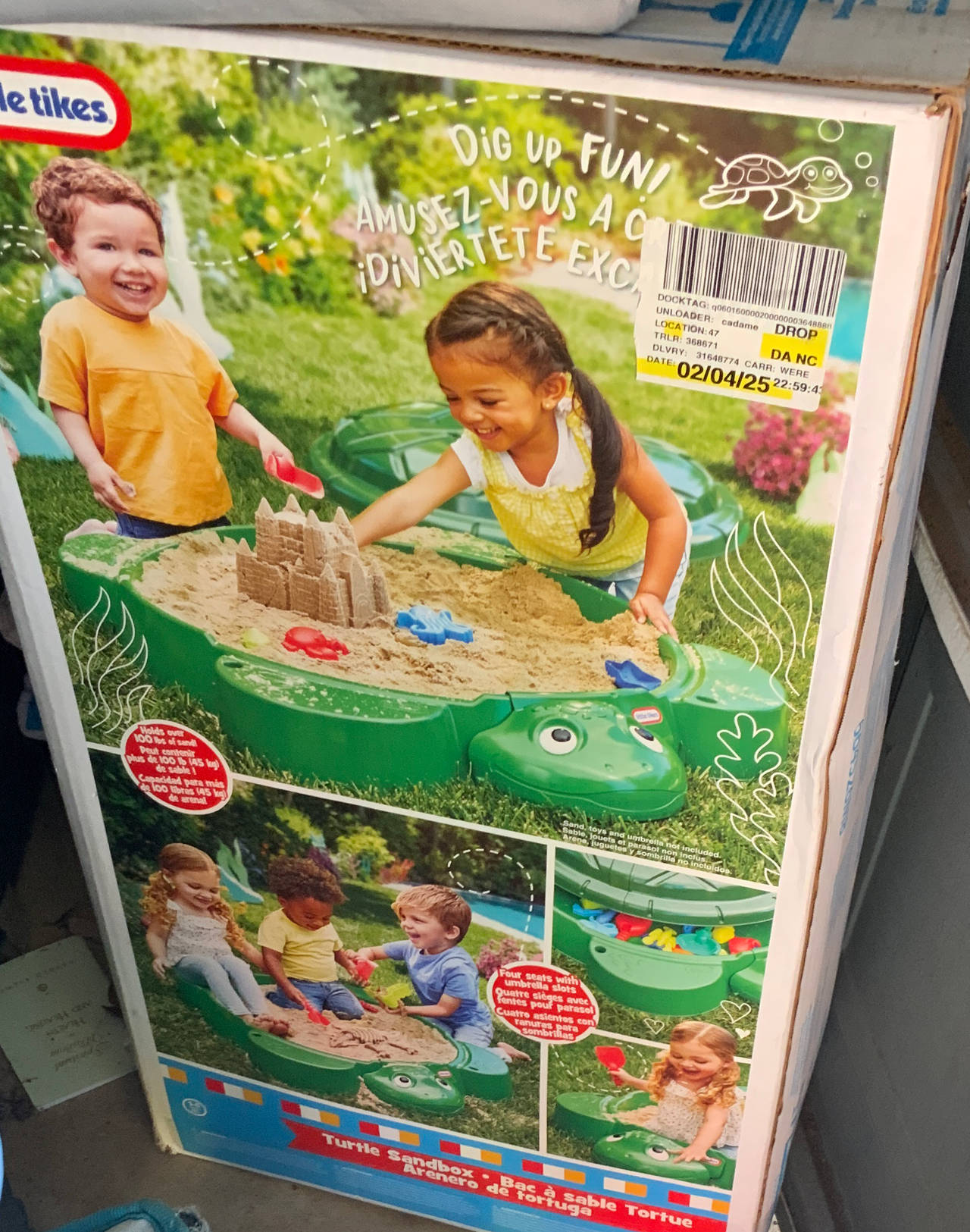Little Tikes Turtle Sandbox