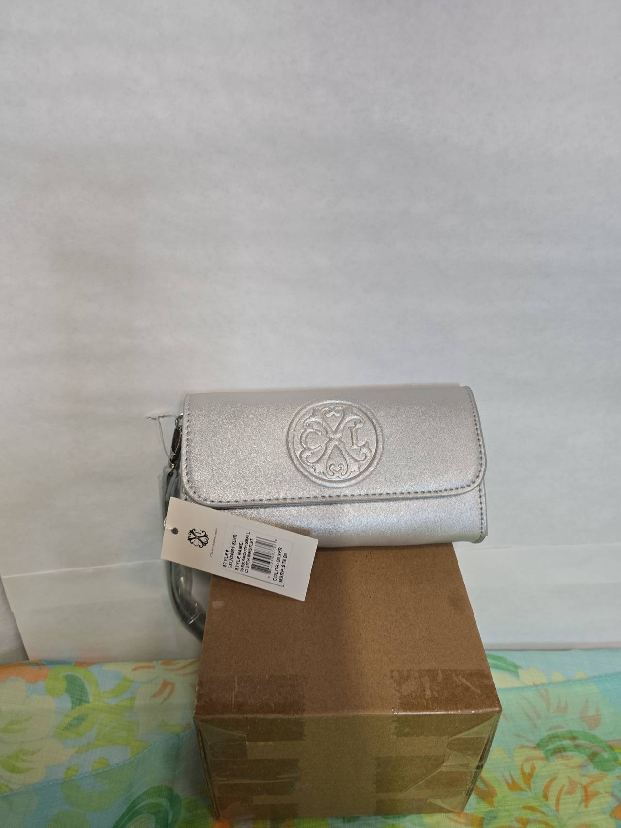 Christian Lacroix Rumi Smooth Small Clutch/Wristlet