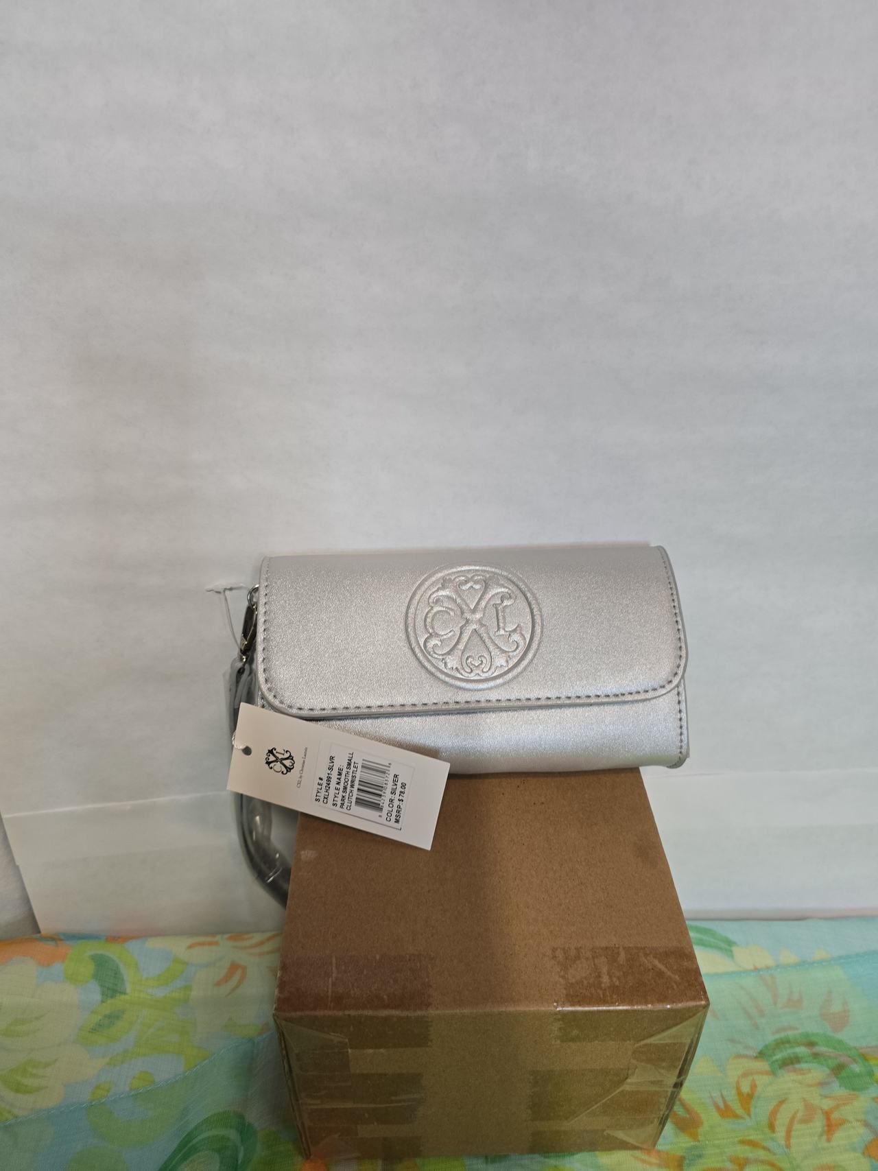 Christian Lacroix Rumi Smooth Small Clutch/Wristlet