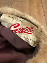 Cecile New York Vintage Fur Hat - Image 4