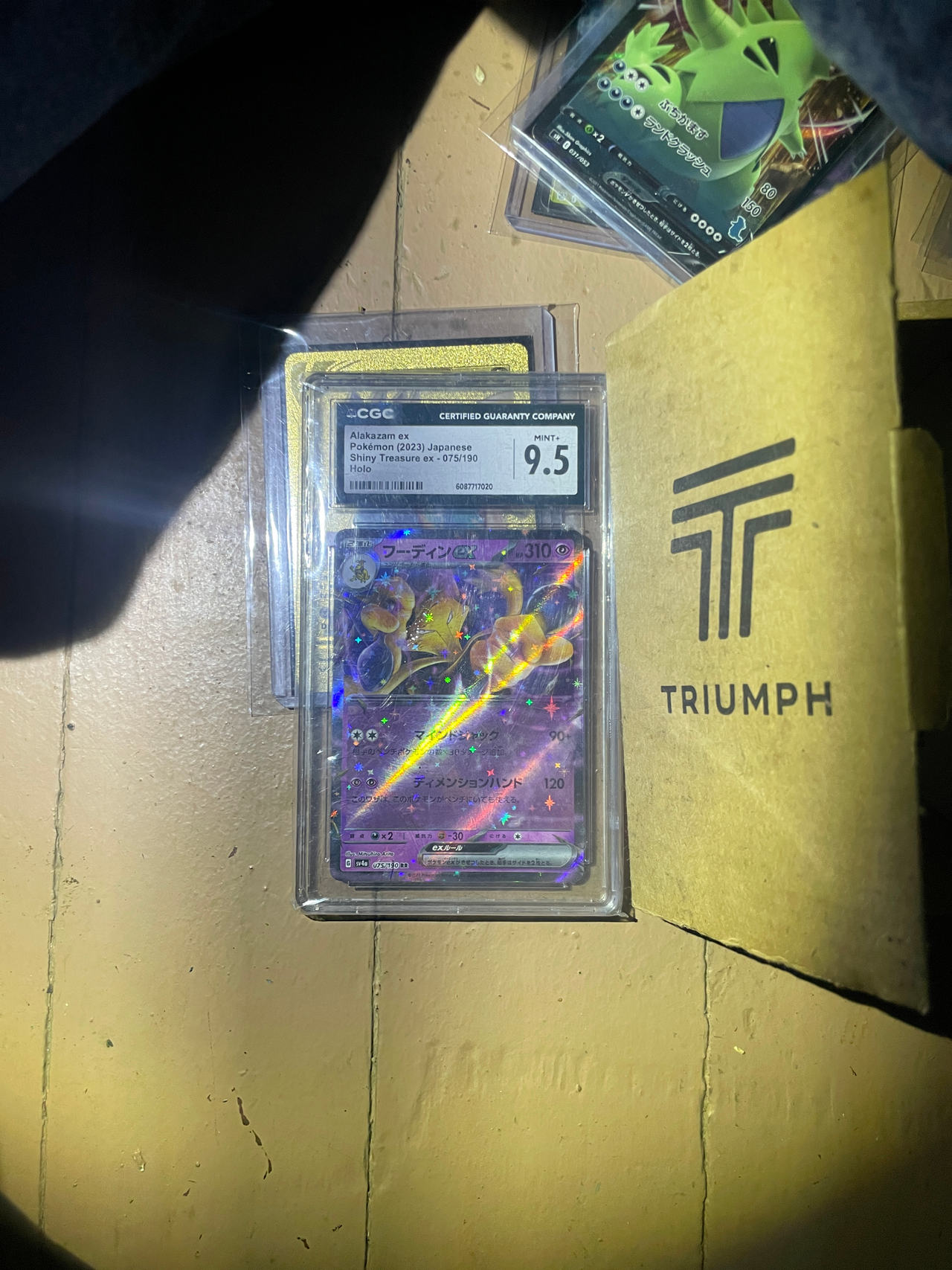 Alakazam ex 075/190 Japanese Shiny Treasure ex CGC 9.5