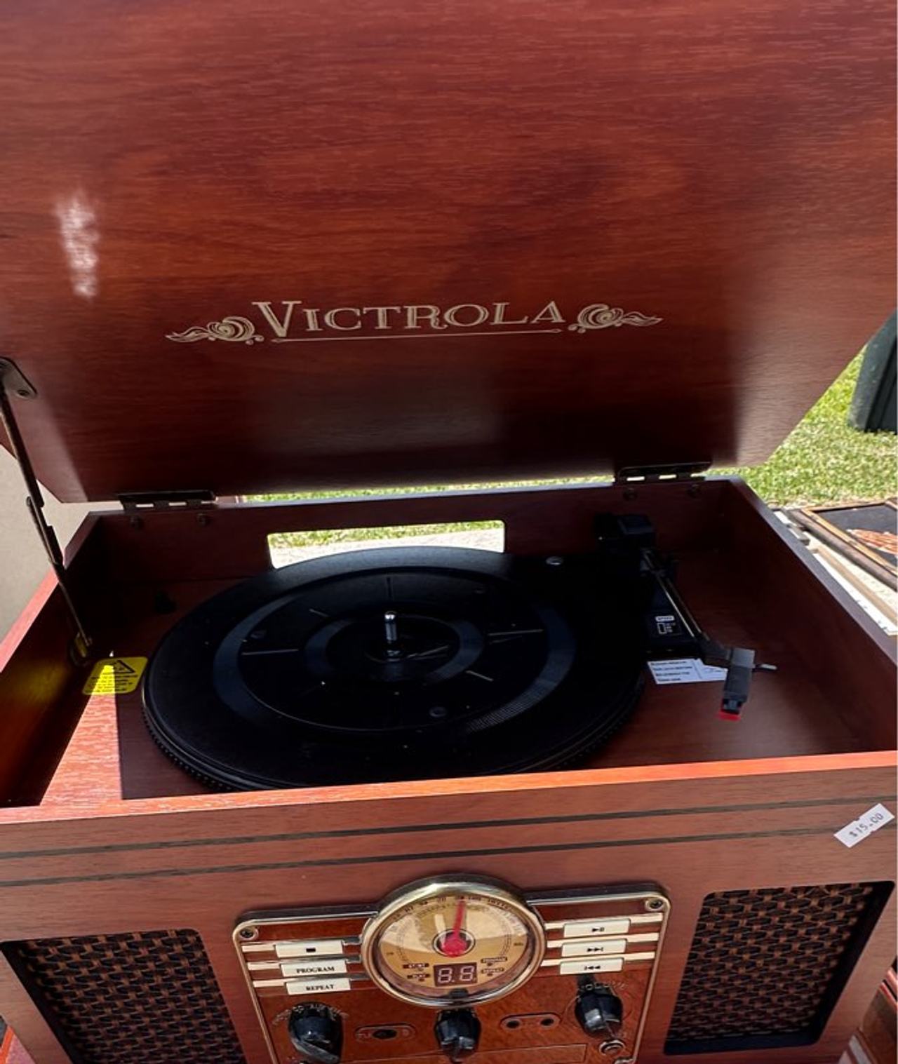 Victrola Nostalgic - record player works, CD player don’t tape player does etc