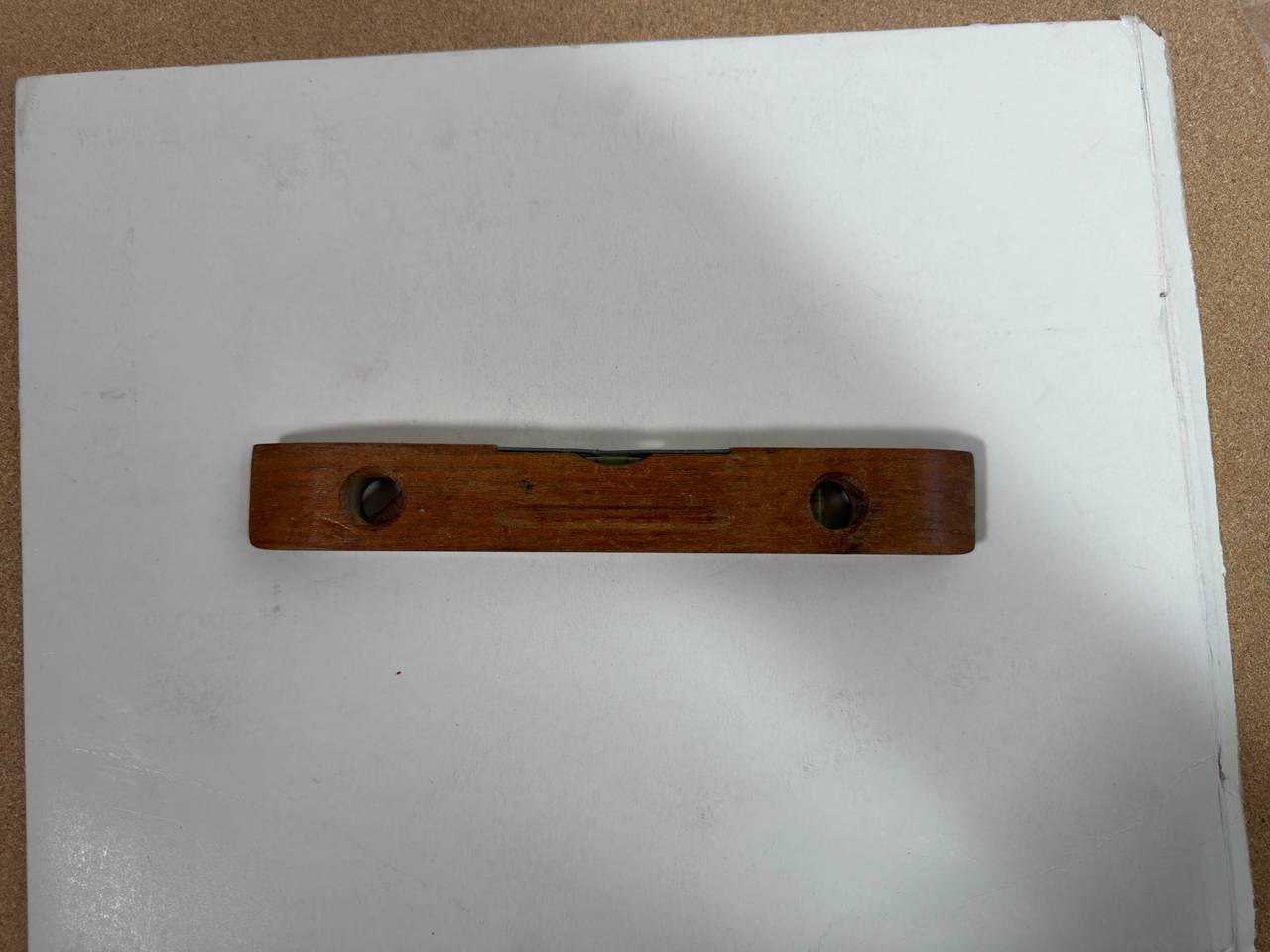 Vintage Wooden Pocket Level