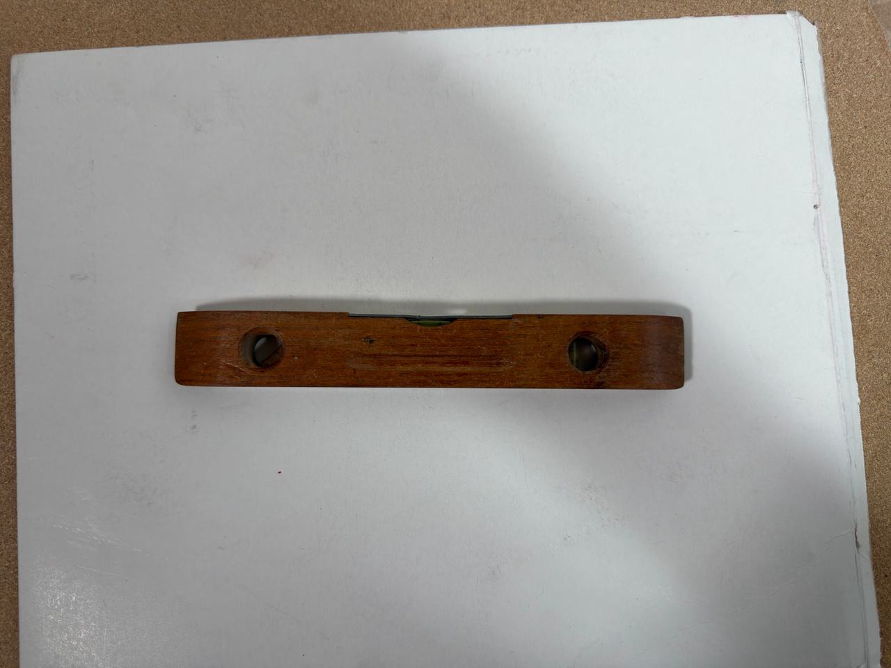 Vintage Wooden Pocket Level