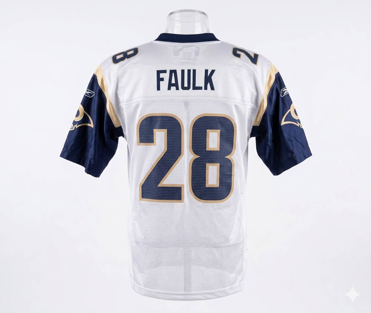Reebok St. Louis Rams Marshall Faulk #28 Jersey