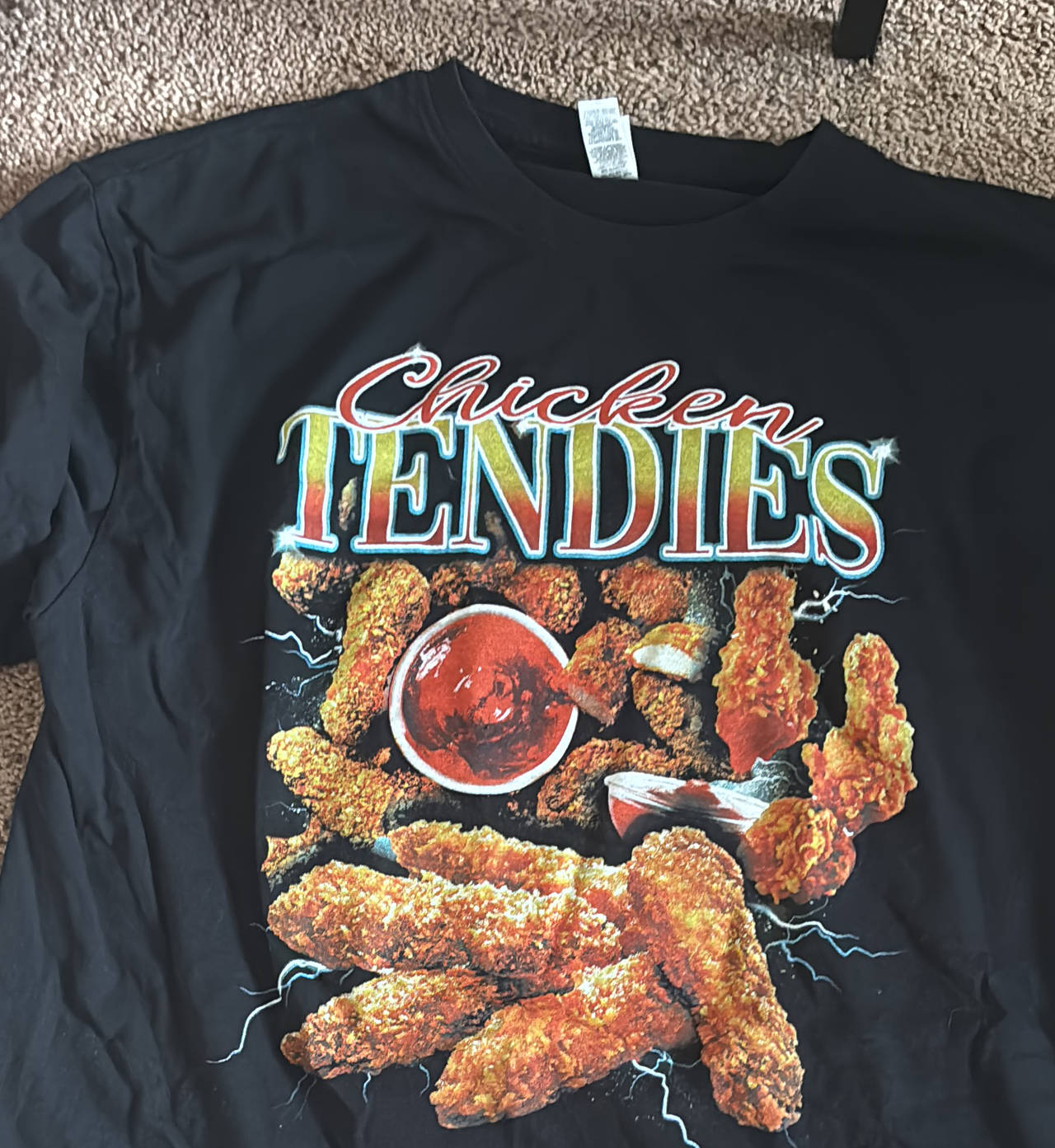 Chicken Tendies Graphic T-Shirt