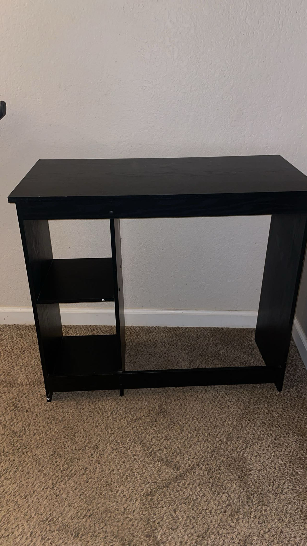Small Black Computer Desk