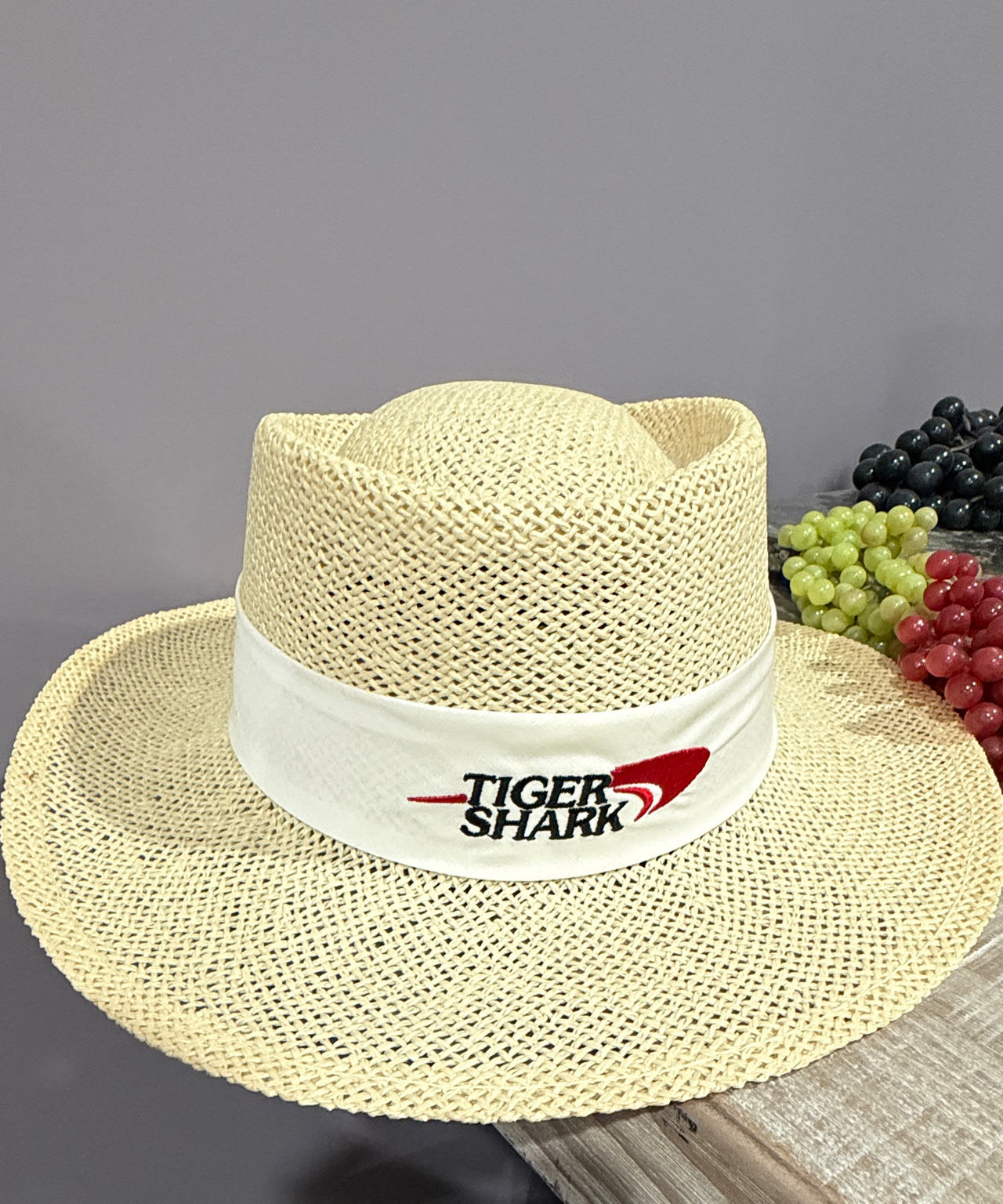 Tiger Shark Straw Golf Sun Hat