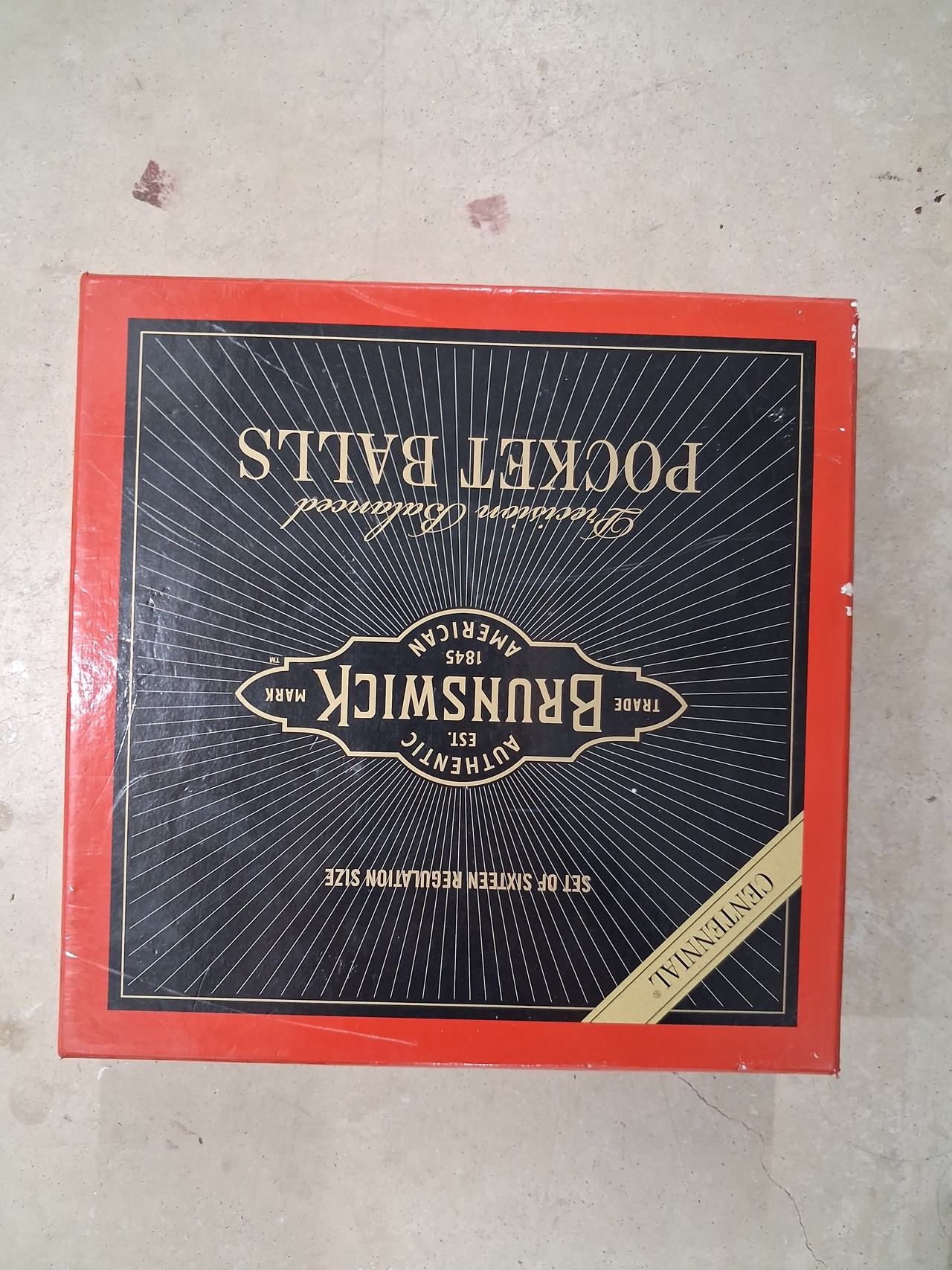 Brunswick Centennial Billiard Ball Set