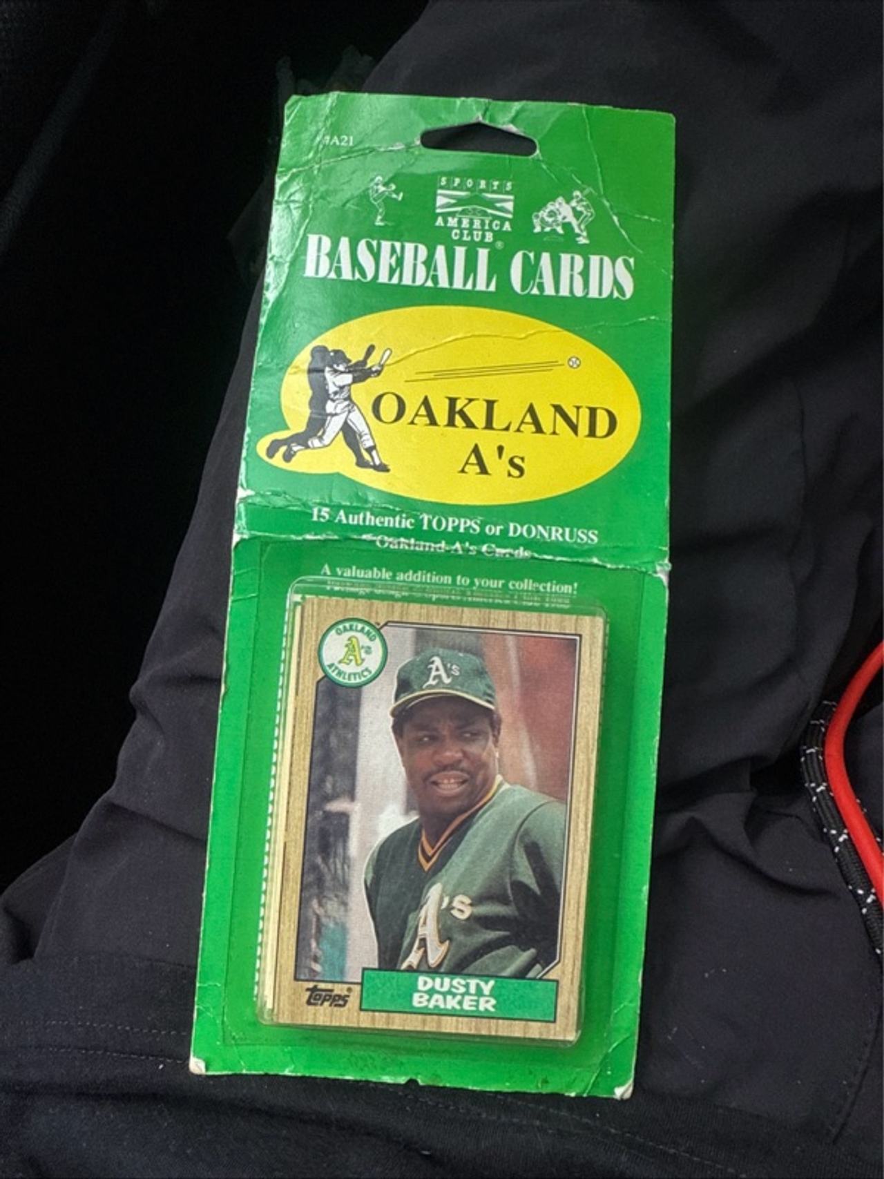 Topps Dusty Baker 1987 Baseball Card #565