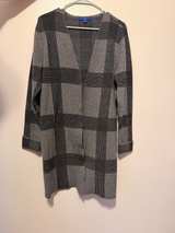Apt. 9 Women's Plaid Open-Front Cardigan, Large - Image 8