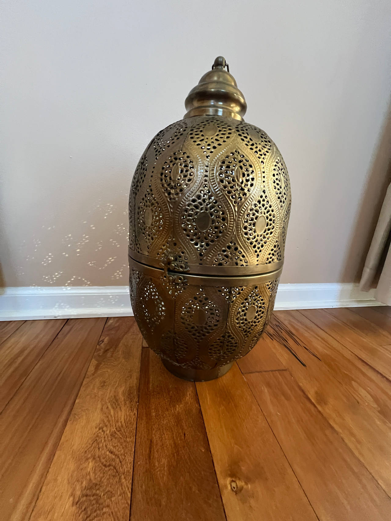 Moroccan Style Brass Lantern