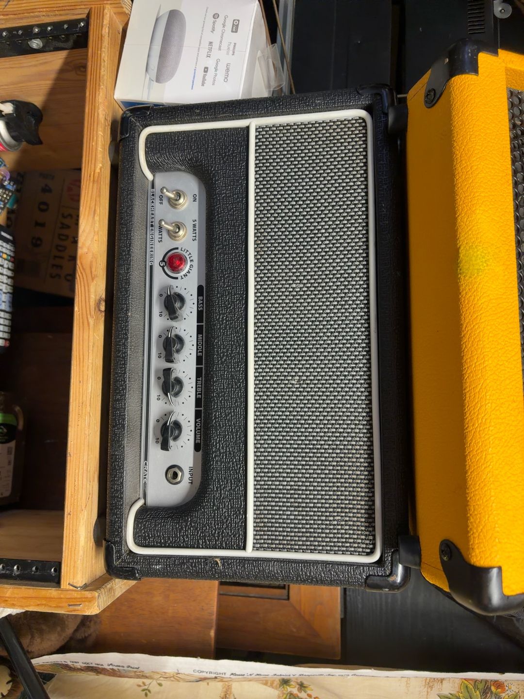 Blackheart Little Giant 5W Black Tube Combo Amp