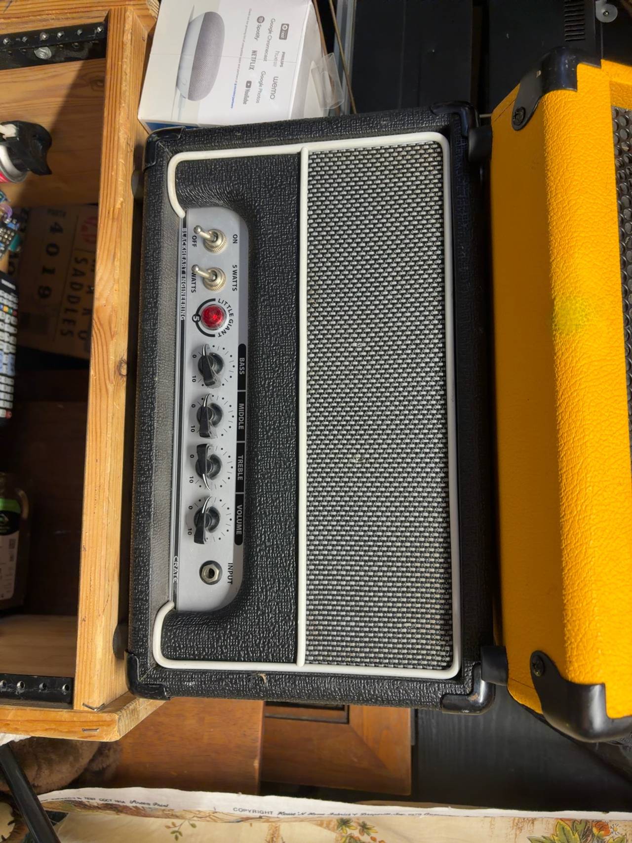 Blackheart Little Giant 5W Black Tube Combo Amp