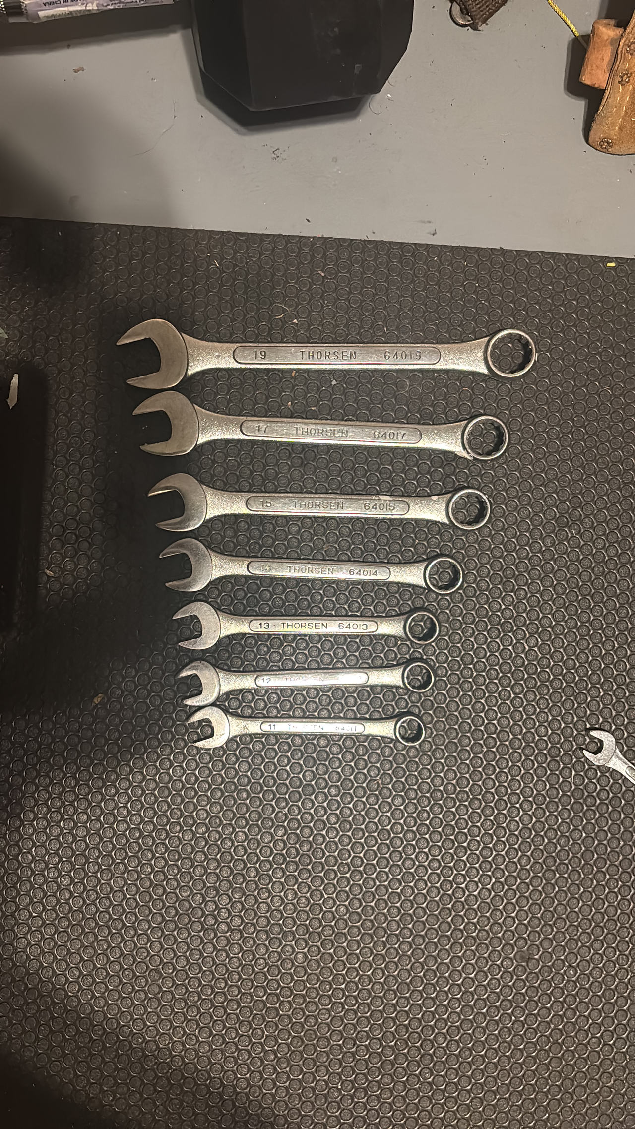 Thorsen Metric Combination Wrench Set