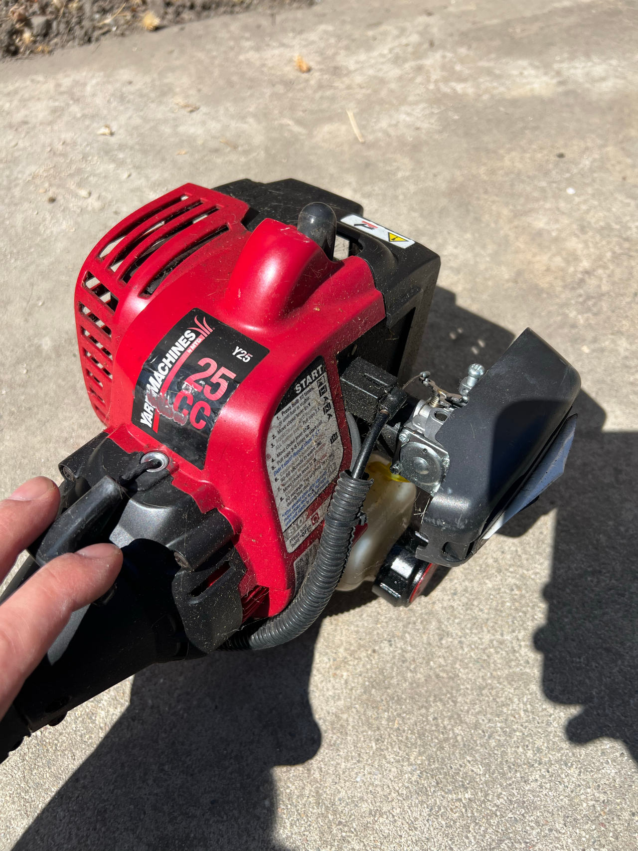 Yard Machines 25cc Gas String Trimmer