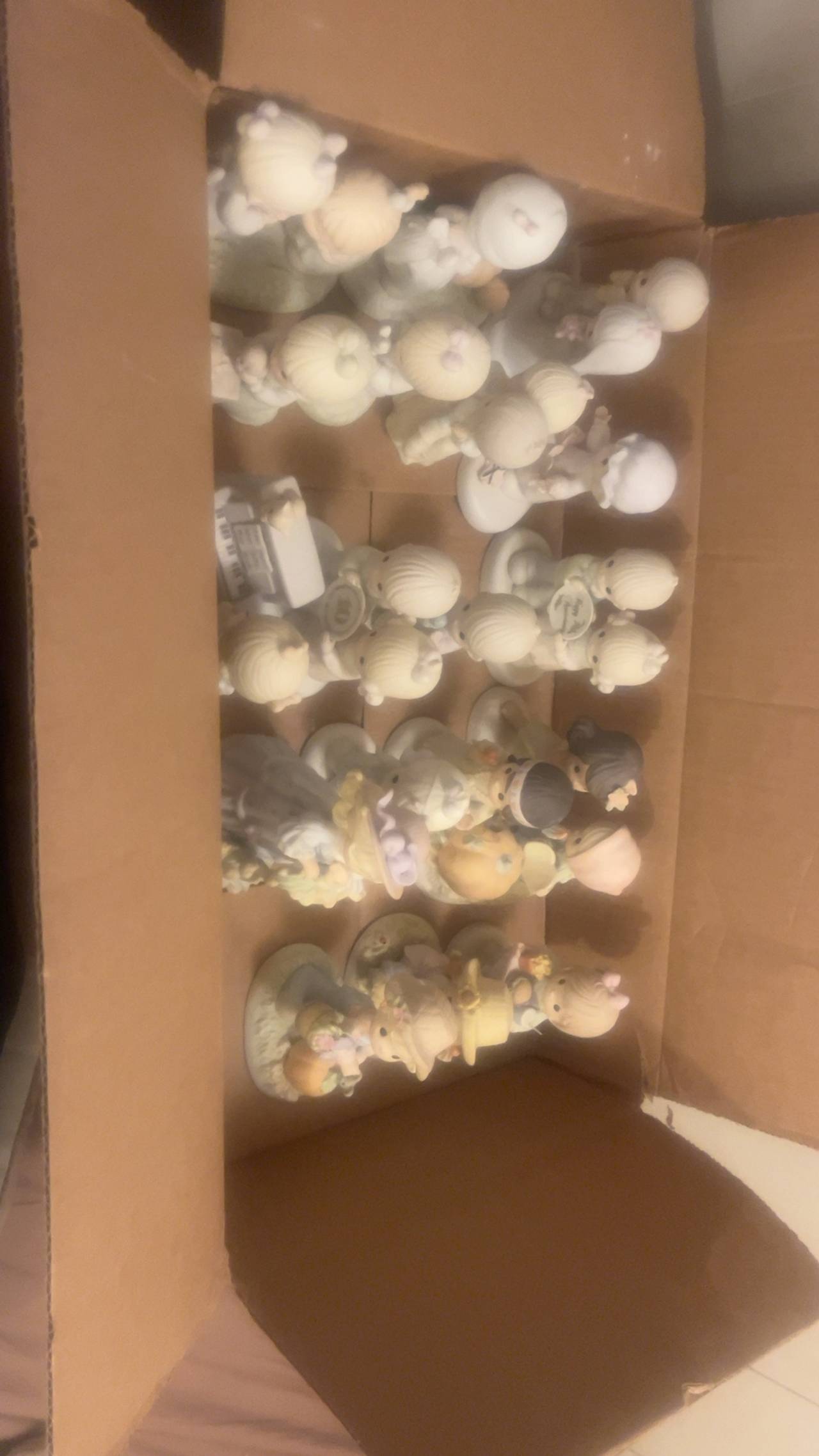 Precious Moments Full Set of 21 Vintage Figurines