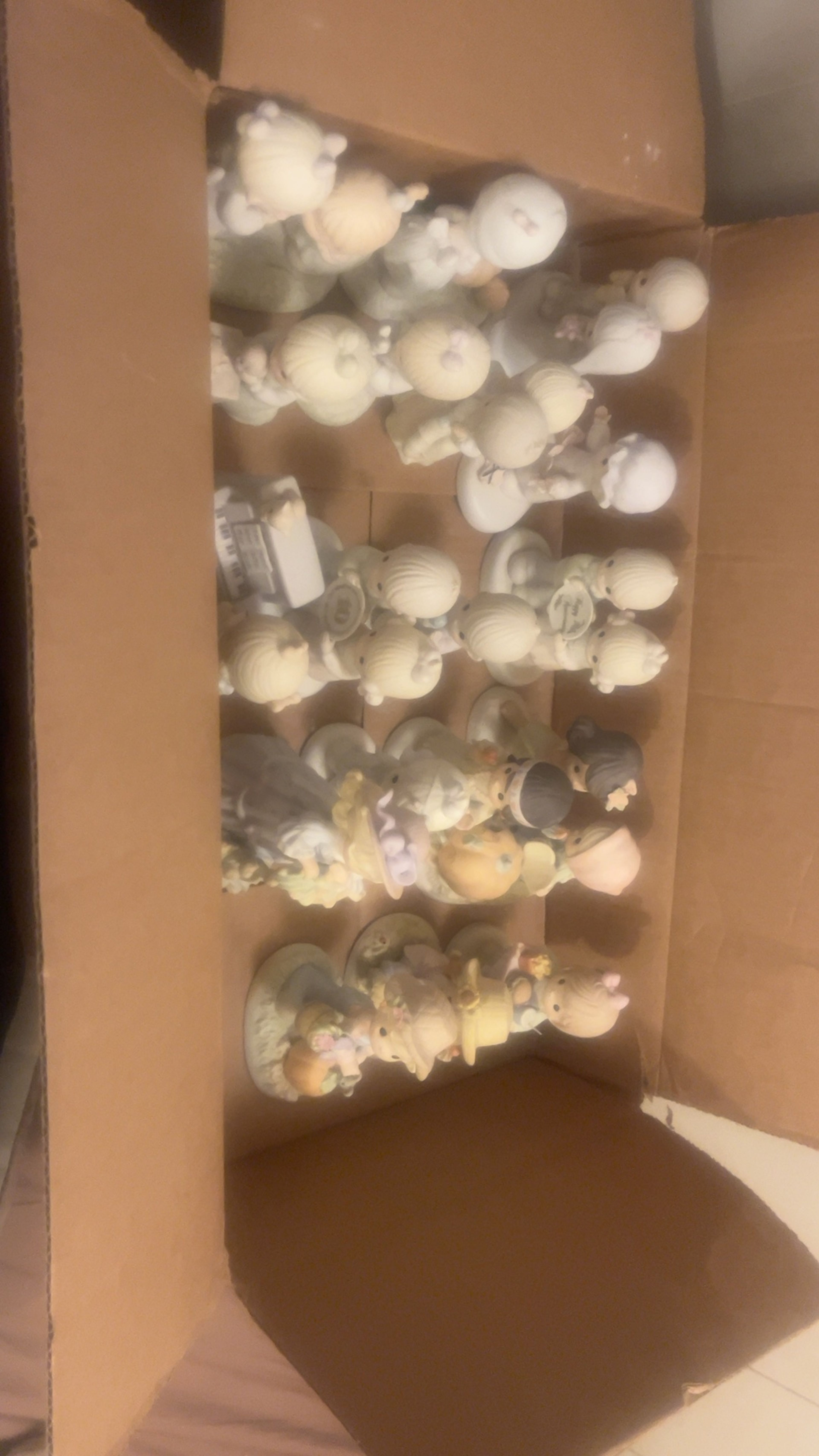 Precious Moments Full Set of 21 Vintage Figurines