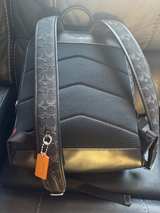 Coach Charter Backpack Signature Denim - Image 5