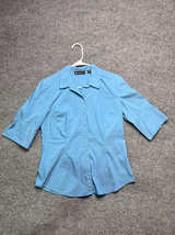 New York & Company 7th Avenue Short Sleeve Button Down Shirt - Image 1