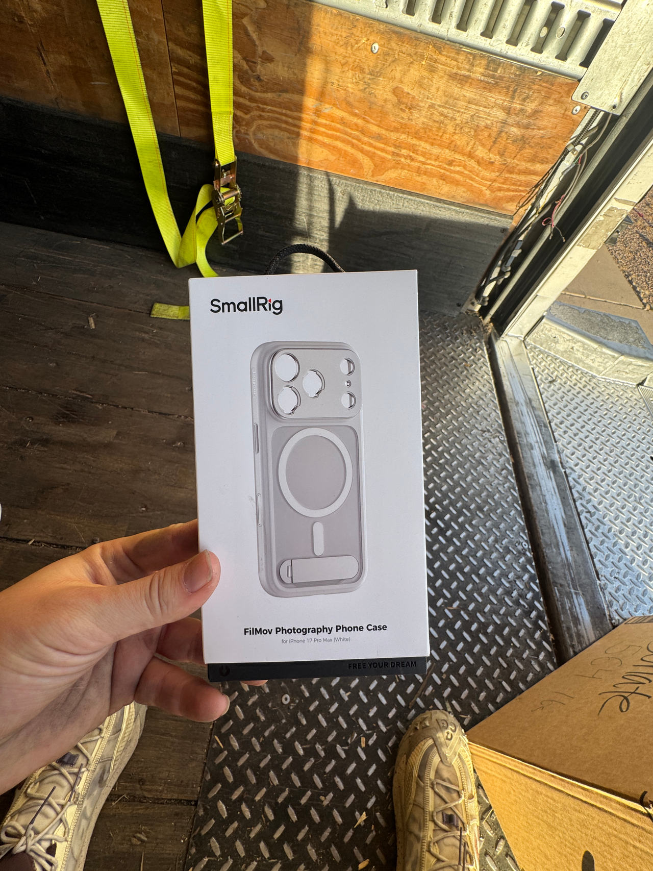 SmallRig FilMov Photography Phone Case for iPhone 15 Pro Max (White)