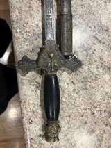 Knights of Columbus Ceremonial Sword and Scabbard - Image 3