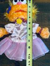 Gund Sesame Street Zoe Plush Hand Puppet with Pink Tutu - Image 2