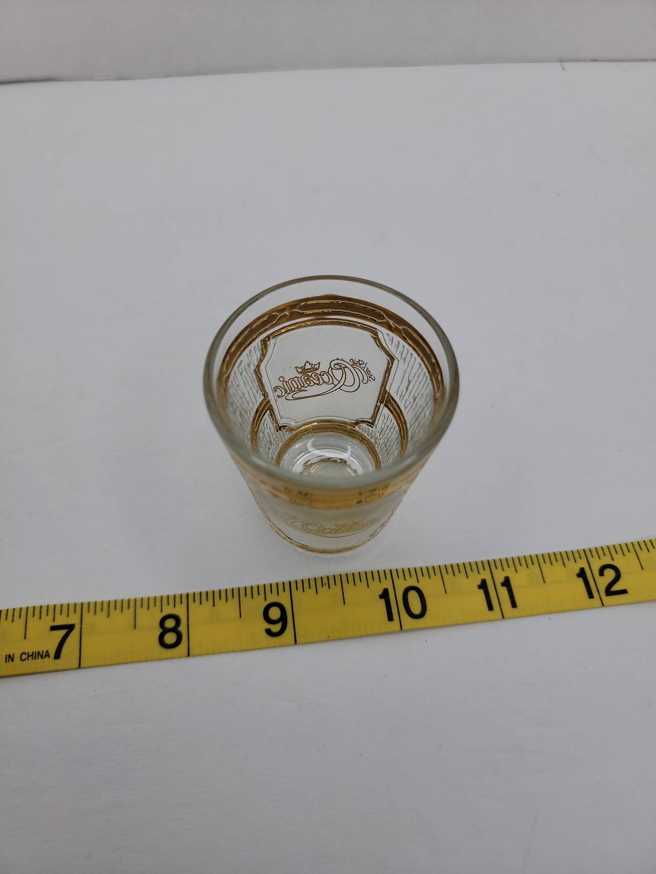 Vintage SS Oceanic Cruise Ship Shot Glass