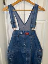 Dickies Blue Denim Bib Overalls 36 x 32 - Image 7