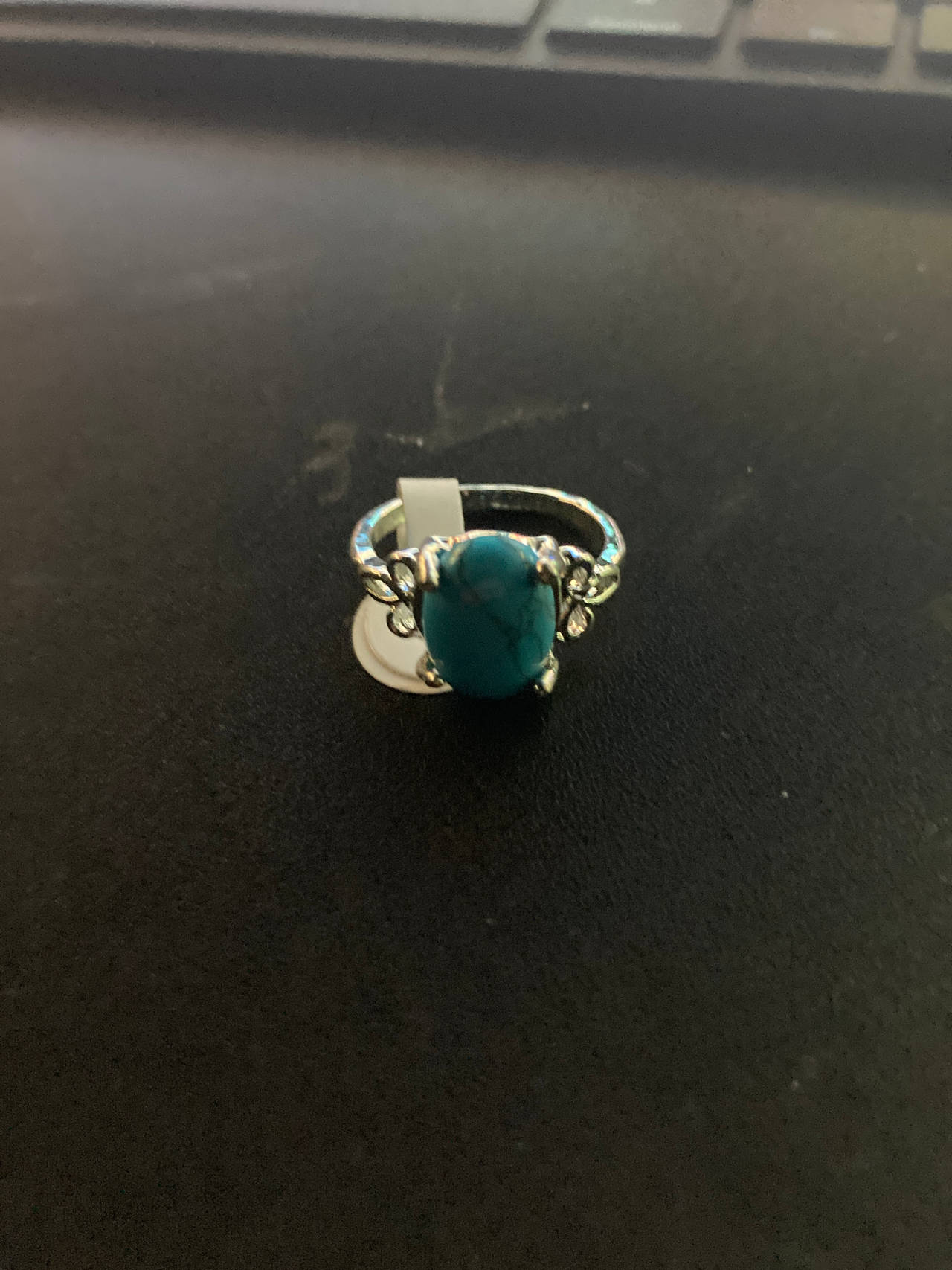 Turquoise Stone Silver Ring