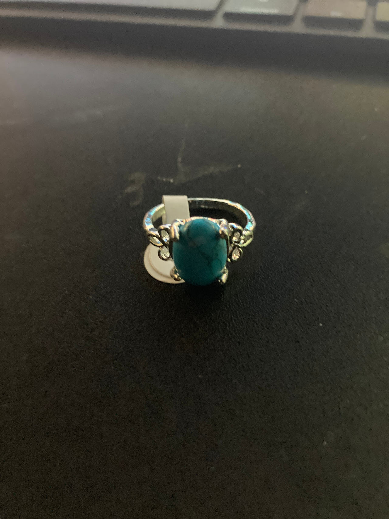 Turquoise Stone Silver Ring
