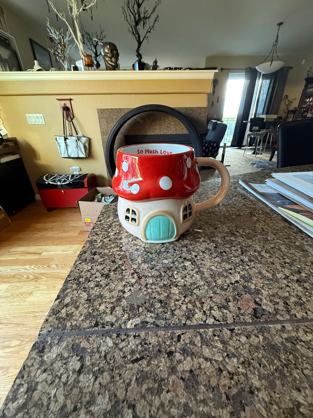 Mushroom House Mug