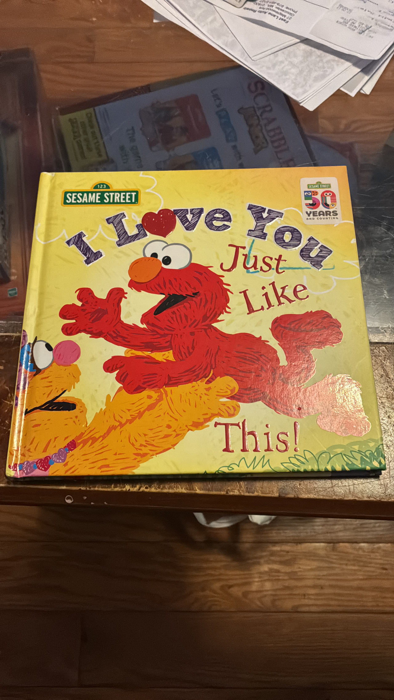 I Love You Just Like This! (Sesame Street) Hardcover Book