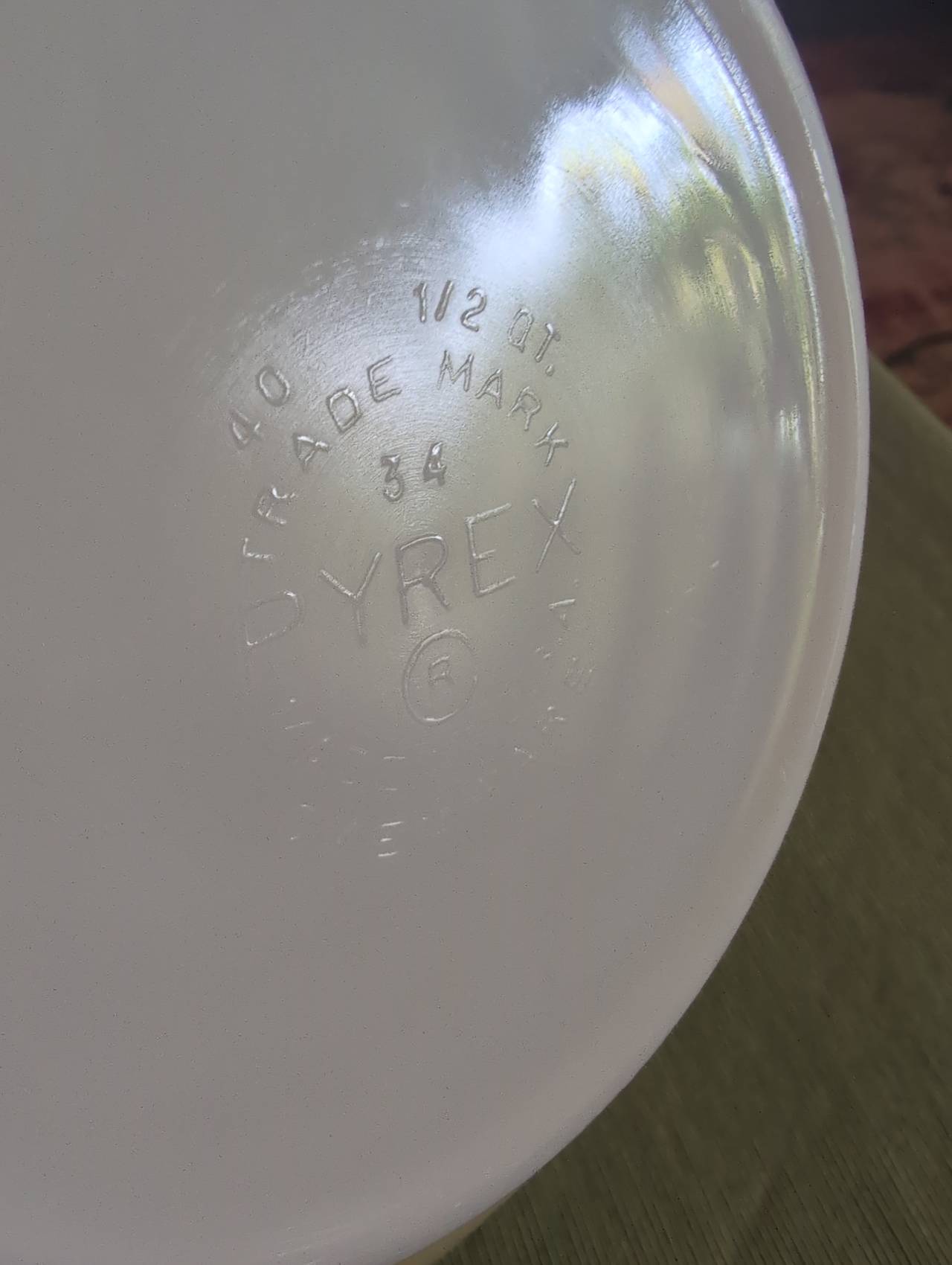 PYREX vintage Yellow Mixing Bowl