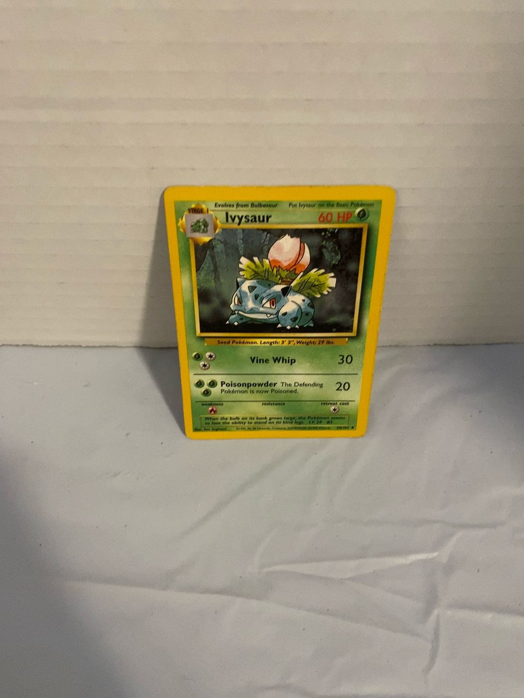 Pokemon Ivysaur Base Set 30/102 Card