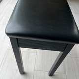 Piano Bench Black Padded - Image 8