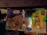 Star Wars Power of the Force Dewback and Sandtrooper Action Figure Set - Image 2