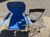 Lot of two folding chair. Blue generic one and ford explorer chair - Image 4