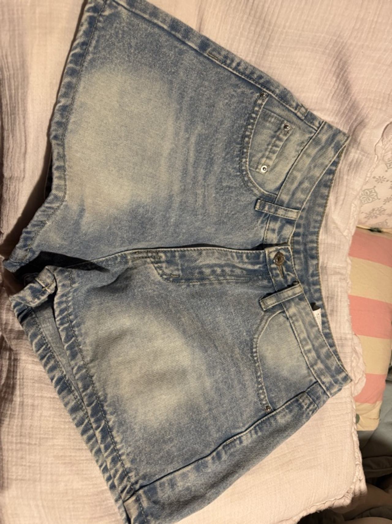 H&M High Rise Denim Shorts