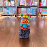 Handmade Aya Uma Ecuadorian Colorful Clay Diabl* Huma Toy Figurine - Image 3