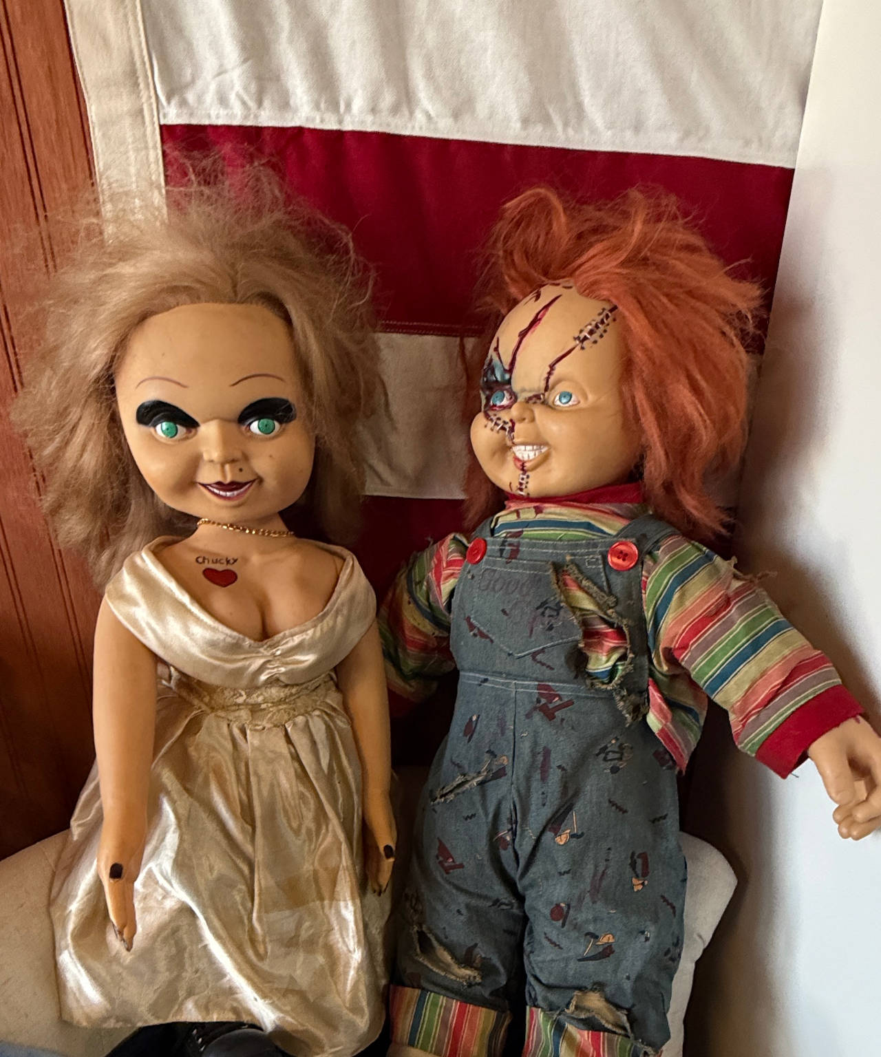 Chucky and Tiffany Life-Size Dolls