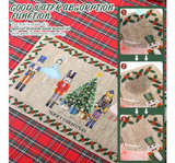 Tinideya 12 x 20 Inch Nutcrackers Merry Christmas Dish Mat for Kitchen Counter - Image 4