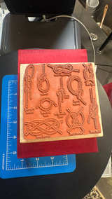 Stampabilities Nautical Knots Wood Mounted Rubber Stamp - Image 2